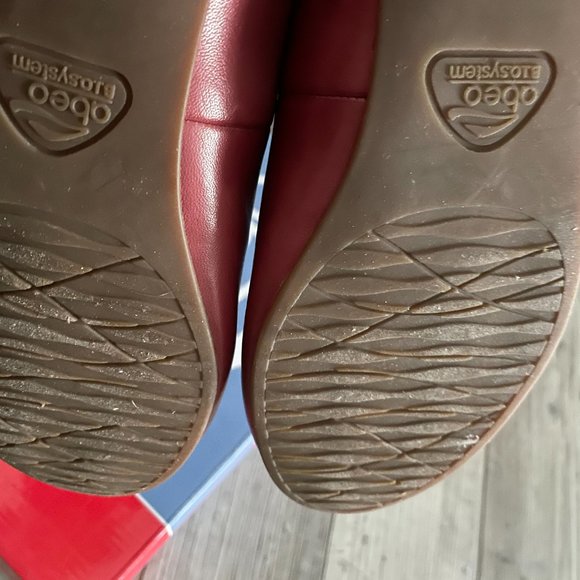 ABEO Jean II Flats Red 8.5 - Picture 5 of 6